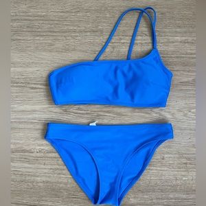 COPY - Aerie One Shoulder Bikini Size XS and S